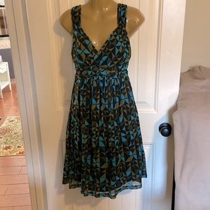 Lined sheer dress Apt 9 sz Large